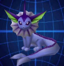 A purple Vaporeon in Stadium 2