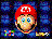 The TV screen texture for Super Mario 64